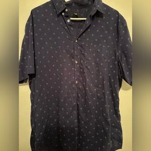 H&M regular fit button down shirt XL